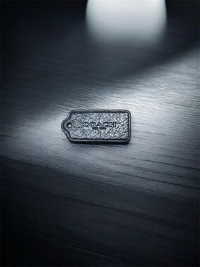 Coach Black Leather Handtag